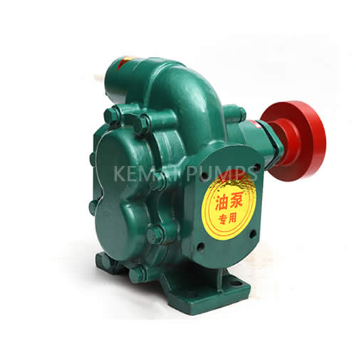 Behind the KCB200 gear pump