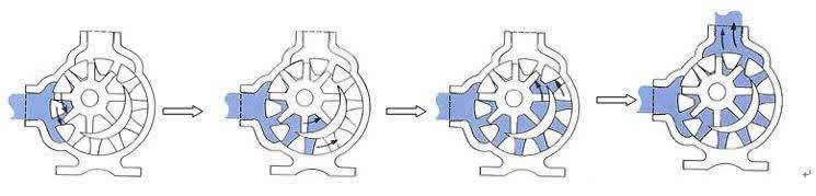 Internal Gear Pump Working Principle