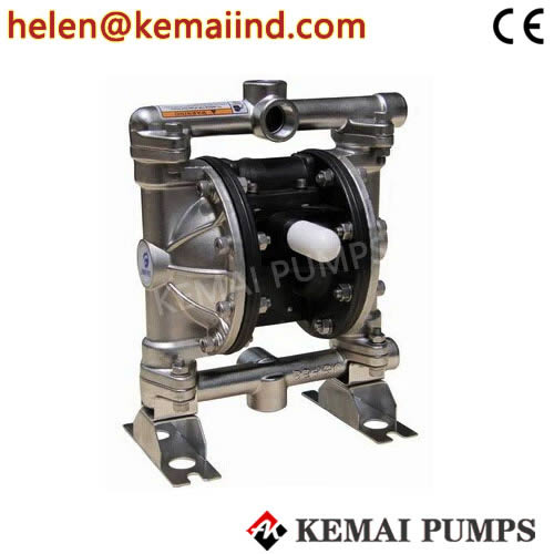 PP Aluminium Stainless Steel Pneumatic Double Diaphragm Pump