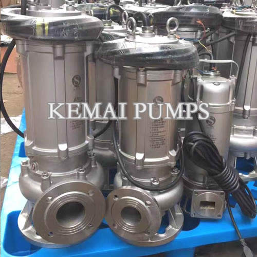 Submersible Sewage Pump SS 304 316 316L