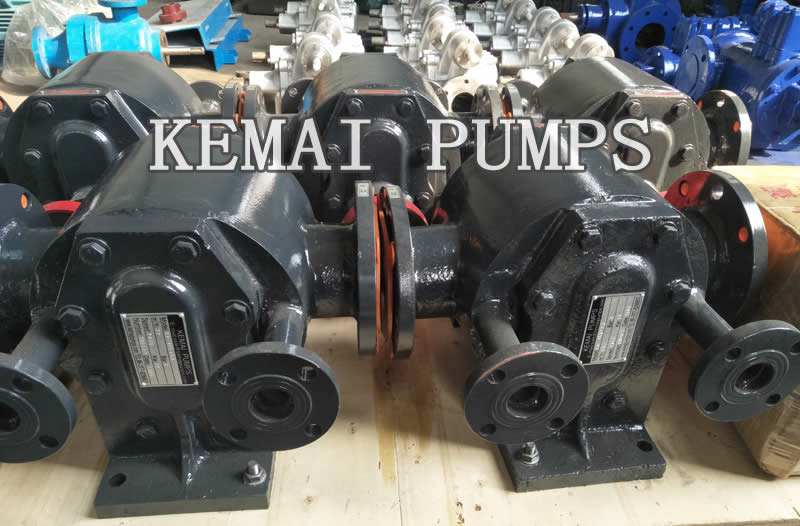 gear pump for bitumen